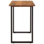 Mesa de comedor madera maciza de acacia 110x50x76 cm de , Mesas de cocina y de comedor - Ref: Foro24-350289, Precio: 253,92 €...