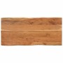 Mesa de comedor madera maciza de acacia 110x50x76 cm de , Mesas de cocina y de comedor - Ref: Foro24-350289, Precio: 253,92 €...