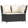 Set de sofás de jardín en forma de L con cojines 4 pzas negro de , Conjuntos de jardín - Ref: Foro24-3365324, Precio: 651,37 ...