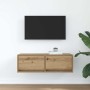Mueble para TV madera de ingeniería roble artisan 80x31x25,5 cm de , Muebles TV - Ref: Foro24-861524, Precio: 59,17 €, Descue...