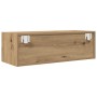 Mueble para TV madera de ingeniería roble artisan 80x31x25,5 cm de , Muebles TV - Ref: Foro24-861524, Precio: 59,17 €, Descue...