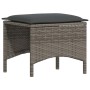 Set de sofás de jardín 4 pzas y cojines ratán sintético gris de , Conjuntos de jardín - Ref: Foro24-3365339, Precio: 832,27 €...