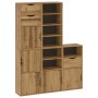 Armarios auxiliares 5 uds "ODDA" 40x24x79 cm Madera maciza pino de , Aparadores - Ref: Foro24-3365364, Precio: 266,56 €, Desc...