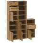 Armarios auxiliares 5 uds "ODDA" 40x24x79 cm Madera maciza pino de , Aparadores - Ref: Foro24-3365364, Precio: 266,56 €, Desc...