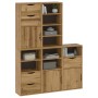 Armarios auxiliares 5 uds "ODDA" 40x24x79 cm Madera maciza pino de , Aparadores - Ref: Foro24-3365366, Precio: 266,05 €, Desc...