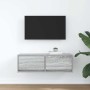 Mueble de TV madera de ingeniería gris Sonoma 80x31x25,5 cm de , Muebles TV - Ref: Foro24-861518, Precio: 54,01 €, Descuento: %