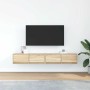 Muebles de TV 2 uds Roble Sonoma 80x31x25,5cm Madera ingeniería de , Muebles TV - Ref: Foro24-861513, Precio: 92,81 €, Descue...