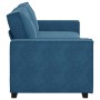 Sofá de 3 plazas terciopelo azul 180 cm de , Sofás - Ref: Foro24-4105039, Precio: 274,27 €, Descuento: %