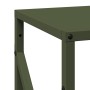 Leñero verde oliva 34x25x100 cm Acero laminado en frío de , Bolsas y soportes de leña - Ref: Foro24-864326, Precio: 53,51 €, ...
