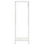 Leñero blanco 34x25x100 cm Acero laminado en frío de , Bolsas y soportes de leña - Ref: Foro24-864324, Precio: 52,61 €, Descu...