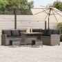 Juego de sofás de jardín en forma de L con cojines 4 pzas gris de , Conjuntos de jardín - Ref: Foro24-3365326, Precio: 673,57...