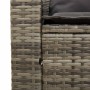 Set de muebles de jardín 5 pzas y cojines apilables gris de , Sofás de exterior - Ref: Foro24-4104165, Precio: 266,16 €, Desc...
