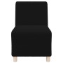 Sillón de sofá negro 55 cm tejido imitación lana rizada de , Sofás - Ref: Foro24-4108506, Precio: 125,17 €, Descuento: %