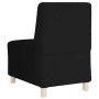 Sillón de sofá negro 55 cm tejido imitación lana rizada de , Sofás - Ref: Foro24-4108506, Precio: 125,17 €, Descuento: %