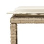 Set de muebles de jardín con cojines apilables 5 pzas beige de , Sofás de exterior - Ref: Foro24-4104167, Precio: 251,01 €, D...