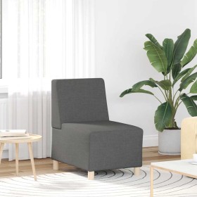 Sillón Sofá Tela Gris Oscuro 55 cm de , Sofás - Ref: Foro24-4108469, Precio: 120,36 €, Descuento: %