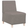 Sillón Sofá Tela Gris Topo 55 cm de , Sofás - Ref: Foro24-4108474, Precio: 120,36 €, Descuento: %