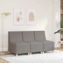 Sillón Sofá Tela Gris Topo 55 cm de , Sofás - Ref: Foro24-4108474, Precio: 120,36 €, Descuento: %