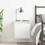 Mesilla de noche de pared blanca 38x34x40 cm de , Mesitas de noche - Ref: Foro24-861229, Precio: 39,11 €, Descuento: %