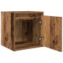 Mesilla de noche de pared de madera vieja 38x34x40 cm de , Mesitas de noche - Ref: Foro24-861243, Precio: 37,51 €, Descuento: %