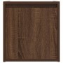 Mesilla de noche de pared roble marrón 38x34x40 cm de , Mesitas de noche - Ref: Foro24-861241, Precio: 38,41 €, Descuento: %
