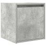 Mesillas de noche de pared 2 uds gris hormigón 38x34x40 cm de , Mesitas de noche - Ref: Foro24-861236, Precio: 63,51 €, Descu...