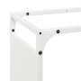 Leñero blanco 90x28x90 cm Acero laminado en frío de , Bolsas y soportes de leña - Ref: Foro24-864216, Precio: 64,19 €, Descue...