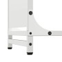 Leñero blanco 90x28x90 cm Acero laminado en frío de , Bolsas y soportes de leña - Ref: Foro24-864216, Precio: 64,19 €, Descue...