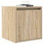Mesillas de noche de pared 2 uds roble Sonoma 38x34x40 cm de , Mesitas de noche - Ref: Foro24-861234, Precio: 63,51 €, Descue...