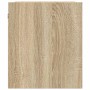 Mesillas de noche de pared 2 uds roble Sonoma 38x34x40 cm de , Mesitas de noche - Ref: Foro24-861234, Precio: 63,51 €, Descue...