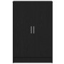 Zapatero de madera de roble negro 60x35x92 cm de , Zapateros y organizadores de calzado - Ref: Foro24-862074, Precio: 107,87 ...