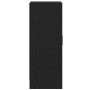Zapatero de madera de roble negro 60x35x92 cm de , Zapateros y organizadores de calzado - Ref: Foro24-862074, Precio: 107,87 ...