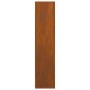 Leñero 50x23x100 cm acero corten de , Bolsas y soportes de leña - Ref: Foro24-864186, Precio: 84,25 €, Descuento: %