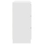 Aparador blanco 80x35x76 cm madera de ingeniería de , Aparadores - Ref: Foro24-861733, Precio: 103,38 €, Descuento: %