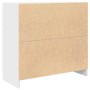 Aparador blanco 80x35x76 cm madera de ingeniería de , Aparadores - Ref: Foro24-861733, Precio: 103,38 €, Descuento: %