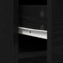 Aparador con cajones y puertas roble negro 70,5x34x74,5 cm de , Aparadores - Ref: Foro24-861842, Precio: 106,75 €, Descuento: %