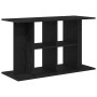 Soporte para acuario de madera de roble negro 100x40x60 cm de , Soportes para acuarios - Ref: Foro24-862150, Precio: 76,46 €,...