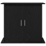 Soporte para acuario de madera de roble negro 81x36x73 cm de , Soportes para acuarios - Ref: Foro24-862152, Precio: 89,12 €, ...