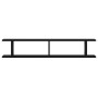 Estante pared 2uds madera ingeniería roble negro 105x18x20cm de , Estantes y estanterías - Ref: Foro24-862062, Precio: 49,71 ...