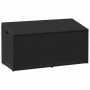 Caja de almacenaje de jardín ratán sintético negro 110x50x58 cm de , Cajas de almacenaje para exteriores - Ref: Foro24-410406...