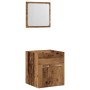 Juego de muebles de baño 2 piezas madera ingeniería envejecida de , Muebles de baño - Ref: Foro24-862036, Precio: 51,92 €, De...
