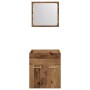 Juego de muebles de baño 2 piezas madera ingeniería envejecida de , Muebles de baño - Ref: Foro24-862036, Precio: 51,92 €, De...