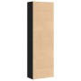 Estantería de madera de roble negro 60x30x189 cm de , Librerías y estanterías - Ref: Foro24-862457, Precio: 111,19 €, Descuen...