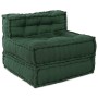 Puf modular tela verde 70x70x54 de , Cojines para sillas y sofás - Ref: Foro24-4019034, Precio: 141,99 €, Descuento: %