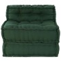 Puf modular tela verde 70x70x54 de , Cojines para sillas y sofás - Ref: Foro24-4019034, Precio: 141,99 €, Descuento: %