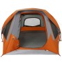 Tienda de campaña para 4 personas impermeable gris y naranja de , Tiendas de campaña - Ref: Foro24-4100666, Precio: 97,85 €, ...