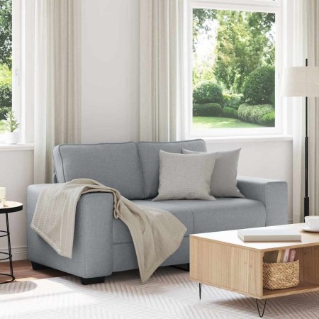 Sofá de 2 plazas de tela gris claro 120 cm de , Sofás - Ref: Foro24-4105156, Precio: 231,45 €, Descuento: %