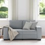 Sofá de 2 plazas de tela gris claro 120 cm de , Sofás - Ref: Foro24-4105156, Precio: 231,45 €, Descuento: %