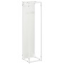 Leñero blanco 25x25x100 cm Acero laminado en frío de , Bolsas y soportes de leña - Ref: Foro24-864268, Precio: 51,45 €, Descu...