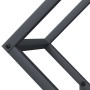 Leñero antracita 50x25x50 cm Acero laminado en frío de , Bolsas y soportes de leña - Ref: Foro24-864277, Precio: 31,46 €, Des...